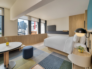 ชุดเฟอร์นิเจอร์ห้องนอน<span class=keywords><strong>โรงแรม</strong></span>หรู โครงการโรงแรม ออกแบบตามสั่ง สไตล์โมเดิร์น ระดับ 5 ดาว ชุดห้องพักครบครัน ผู้ผลิตจากจีน - Product Image 5