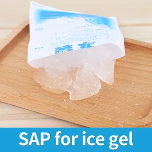 Produsen kemasan es bahan mentah Gel menggunakan harga Polym Hydrogel Freezer Pak bubuk