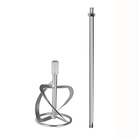 Perceuse électrique sans balais industrielle portative, agitateur manuel pour poudre de mastic et peinture, mélangeur de béton DIY 21V 600W