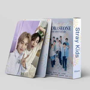 55 Tarjetas LOMO de Stray Kids en Una Caja, Mini Tarjetas Fotográficas de Straykids, Mercancía de Ídolos de Kpop, Regalo para Fans, Tarjeta Lomo de Stray Kids - Product Image 3