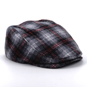 Casquette de lierre personnalisée Italie classique rétro en <span class=keywords><strong>laine</strong></span> de haute qualité casquette <span class=keywords><strong>France</strong></span> béret cowboy Gatsby chapeau angleterre gavroche chapeaux à dessus plat - Product Image 4