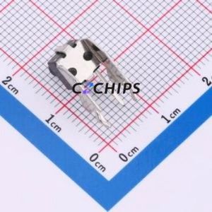 TC-6615C-6*6*8.0 Tactile Switch Through hole,6x6mm Switch Single Pole Single Throw Round Button 2.6N Right Angle Insert - Product Image 2