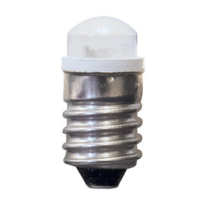Lampe LED blanche E10 10x21 230V 0,7W pour éclairage décoratif - Product Image 1