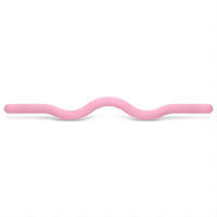 Kit d'accessoires de Pilates rose, équipement d'entraînement, ensemble de cercles et de triangles personnalisés pour haltères, poids de cheville, barre longue