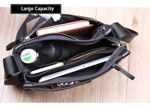 Sac de poitrine en nylon pour homme et femme, sac de voyage pour passeport, sac bandoulière, sac messager pour homme - Product Image 5