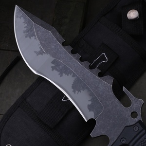 มีดพก Trident OEM DIY เกรดคอมแบต ใบมีดสแตนเลส ด้ามพลาสติก ปลายหยดน้ำ ความหนา 8 มม. รับประกัน 1 ปี - Product Image 1