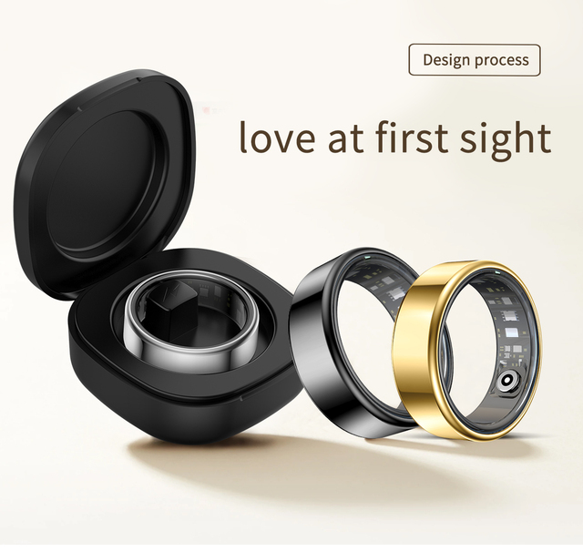 New R99 Smart Ring Sleep Heart Rate Blood Oxygen Motion IP68 5ATM Waterproof for Men Women Sport Outdoors Fitness Tracker