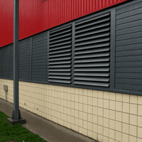 OEM ODM Mur rideau vertical ventilé résistant aux intempéries, décoration de façade, économie d'énergie, léger, réglable, en alliage d'aluminium