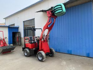 Mini chargeuse-pelleteuse frontale de 2 tonnes de marque Camc Micro chargeuse diesel pour la ferme et la maison Type de chargeur frontal - Product Image 3