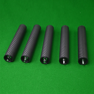 ไม้ต่อคิวบิลเลียดคาร์บอนไฟเบอร์-สีดำ 8 นิ้ว 120 กรัม ผิวเรียบ ยี่ห้อ NOC รุ่น <span class=keywords><strong>E1</strong></span> - Product Image 1