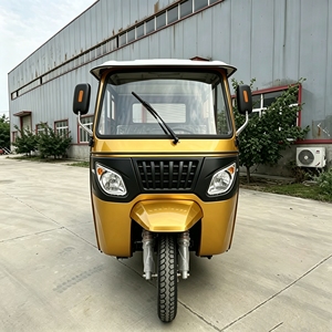 Triciclo de Pasajeros Amarillo a Gasolina para Exportación Transfronteriza, Tuk Tuk de Pasajeros Multisitio, <span class=keywords><strong>Taxi</strong></span> de Tres Ruedas a Gasolina - Product Image 2