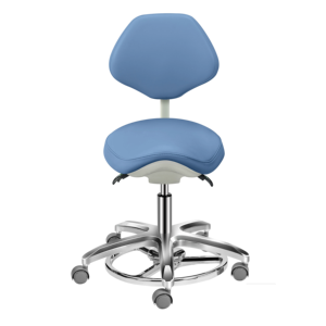 Reposapiés auxiliar rodante ajustable <span class=keywords><strong>de</strong></span> altura Médica Clínica Hospital ergonómico médico taburete Dental Silla <span class=keywords><strong>de</strong></span> sillín - Product Image 2