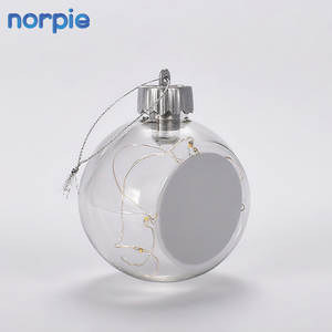 <span class=keywords><strong>Boule</strong></span> <span class=keywords><strong>de</strong></span> <span class=keywords><strong>Noël</strong></span> en verre à led avec batterie pour bricolage, impression <span class=keywords><strong>photo</strong></span>, sublimation, lumière vierge - Product Image 5