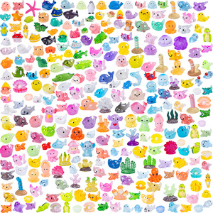 Accesorios de Joyería Creativos y Lindos, Componentes de Resina que Brillan en la Oscuridad, Micropaisaje, Animales Oceánicos, Mini Figuras Lindas para Manualidades - Product Image 5