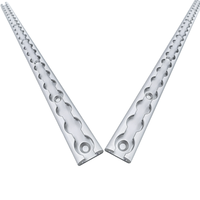 Système de rails en L en aluminium léger, taille OEM, compatible avec les accessoires de fixation de cargaison pour remorques et camions