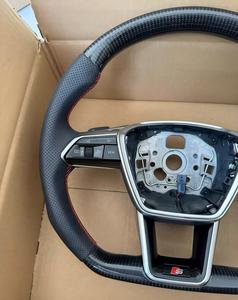 Volante in Fibra di Carbonio a Forma di D per <span class=keywords><strong>Audi</strong></span> A4 A7 B9 <span class=keywords><strong>A5</strong></span> <span class=keywords><strong>F5</strong></span> 2017-2025 - Product Image 2