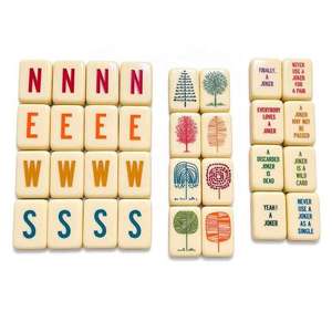 Set Premium di Mahjong Americano con 160 Tessere, 'Everybody Loves a Joker', Tessere Incise 'Winds Season', Regalo Mah Jongg - Product Image 2