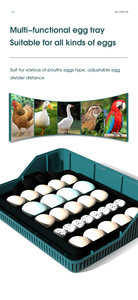 WONEGG Haute Qualité Nouveau <span class=keywords><strong>25</strong></span> Large Usage Plateau À <span class=keywords><strong>Oeufs</strong></span> Incubateur Automatique Pour <span class=keywords><strong>Oeufs</strong></span> - Product Image 4