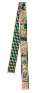 लक्जरी डिजाइन स्किनी रेशम के स्कार्फ महिलाओं ने नरम साटन गर्दन के स्कार्फ प्रिंट किया - Product Image 5