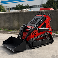 Mini-chargeuse compacte multifonctionnelle CYV diesel avec godet de 0,08 m, tarière, trancheuse et accessoires en option