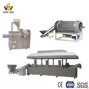 Nueva Línea de Procesamiento de Kurkure Frito de Shandong Jinan Shengrun Food-Ingredients, Extrusora, Freidora Continua, Totalmente Automática, de Acero Inoxidable - Product Image 2