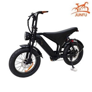จักรยานไฟฟ้า JUNFU GT20 ยางอ้วน โครงอะลูมิเนียม 250W เบรคไฮดรอลิกหน้า-หลัง แบตเตอรี่ลิเธียม มอเตอร์ฮับหลัง ระบบกันสะเทือน - Product Image 1