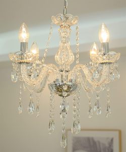 Lustre en verre de Bohème bon marché d'usine lustres à bougie Vintage classiques pour luminaire de décoration de mariage - Product Image 3
