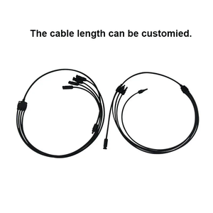 Conector de Cable para Panel Solar Fotovoltaico, Conexión Paralela de 1 a 4 Placas de Batería, Conectores Solares en Forma de Y - Product Image 2