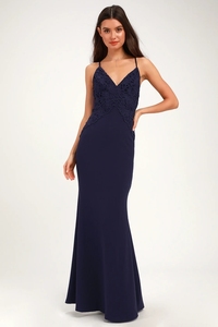 Robes de <span class=keywords><strong>Demoiselle</strong></span> D'honneur <span class=keywords><strong>en</strong></span> <span class=keywords><strong>dentelle</strong></span> Dos Nu Col V maxi sirène fête robe de soirée de mariage - Product Image 6