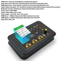Detector de Actuadores Portátil para Automóviles QDB-3A, Probador de Actuadores para Vehículos