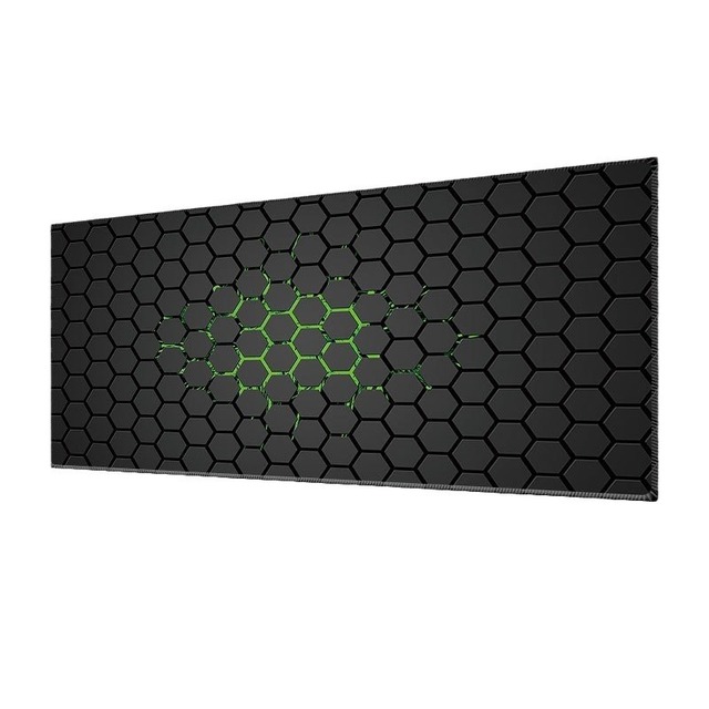 Oversized Computer Desktop Pad Heat Transfer Mouse Pad Heat Map Abstract Line Abstract Fluid Mouse Pad