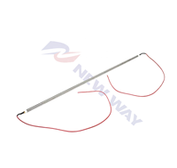Élément chauffant à cartouche en laiton et acier inoxydable à haute efficacité énergétique avec thermocouple pour pièces de chauffage