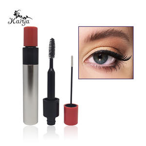Máscara con logo personalizado, lashcara cosmética 4d, fibra alargadora, rímel, resistente al agua, Etiqueta Privada, vegana - Product Image 2