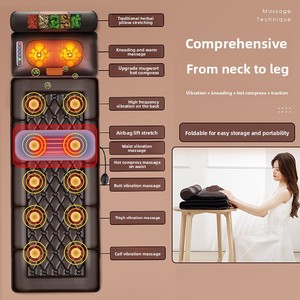 Colchón de Masaje Inteligente <span class=keywords><strong>para</strong></span> Cuello, Espalda y Cuerpo, Multifuncional, Eléctrico, <span class=keywords><strong>para</strong></span> el Hogar, con Función Musical - Product Image 2