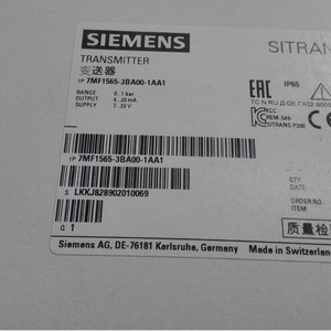 Sensor de Presión Siemens 7MF1567-3BA00-1AA1 IP65 para Medición de Vacío - Product Image 2