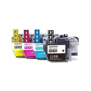 NOUVEAU <span class=keywords><strong>Cartouche</strong></span> d'encre compatible LC431 LC431XL pour imprimantes <span class=keywords><strong>Brother</strong></span> <span class=keywords><strong>MFC</strong></span>-<span class=keywords><strong>J6955DW</strong></span> J6957DW J6959DW - Product Image 1