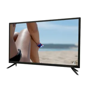Büyük ekran 65 75 85 100 inç Android akıllı TV 32 inç televizyon düz ekran çift cam LED LCD TV otel ev kullanımı için