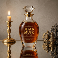 Attar Musc Noir Parfum Unisexe Longue Durée avec Livraison Rapide au Prix le Plus Bas Huile de Parfum Concentrée pour Usage Quotidien