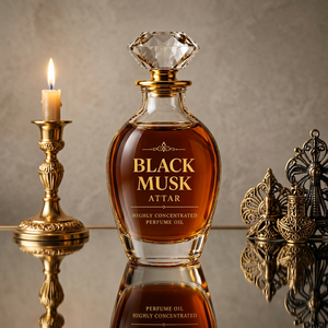Attar de Almizcle Negro, Fragancia Unisex de Larga Duración con Envío Rápido al Menor Costo, Aceite de Perfume Concentrado para Uso Diario - Product Image 1