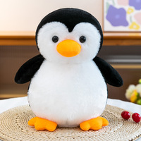 Nuevo Pingüino de Peluche de Simulación de 40cm, Lindo Muñeco de Tela con Relleno de Algodón PP, Adorno, Regalos de Cumpleaños para Niños, Muñeco para Máquina de Garras