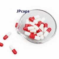 Capsules de gélatine halal taille 00 et 0, fabrication directe d'usine JP, matière première HPMC, certifiées GMP, vente en gros à bas prix