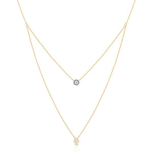 SPJ Plata 925 Original al por Mayor, <span class=keywords><strong>Collar</strong></span> <span class=keywords><strong>de</strong></span> Mano <span class=keywords><strong>de</strong></span> Fátima y Ojo Turco, Joyería <span class=keywords><strong>de</strong></span> Plata <span class=keywords><strong>de</strong></span> Ley S925 con Protección en Capas - Product Image 1