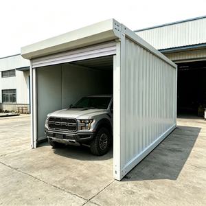Abri de voiture préfabriqué <span class=keywords><strong>en</strong></span> acier durable, <span class=keywords><strong>garage</strong></span> conteneur, abri métallique pour jardin résidentiel, abri de stationnement extérieur - Product Image 1