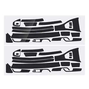 Vinilo Adhesivo de Fibra de Carbono, Decoración 5D Brillante/3D Mate, 15 Piezas, LHD, para BMW E90 E92 E93 2005-2013 - Product Image 4