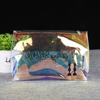 Trousse de Maquillage Tendance Personnalisée Iridescente – Petite Pochette de Voyage pour Cosmétiques et Soins de la Peau