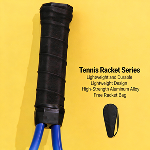 Raquette de tennis en alliage d'aluminium haute résistance sur mesure OEM ODM 27 pouces avec sac de raquette pour juniors et adultes, design léger - Product Image 6