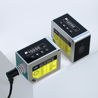 Capteur de distance laser haute précision FUWEI 20m FLR-2000N-UIR DC15-30V, vertical vers le bas, pour la mesure de la distance de niveau de matériaux/liquides