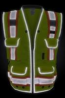 Gilet de sécurité haute visibilité, gilet réfléchissant personnalisable, gilet de sécurité réfléchissant