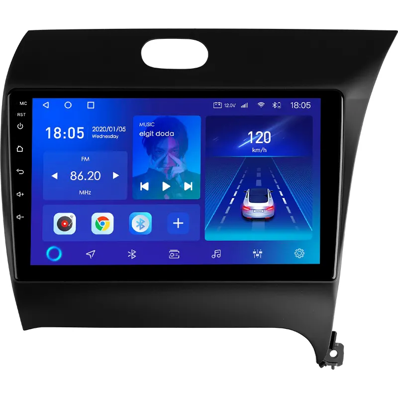 Kia Cerato için 3 YD 2013 - 2020 sağ el sürücü araba radyo multimedya Video oynatıcı navigasyon stereo hiçbir 2din 2 din dvd