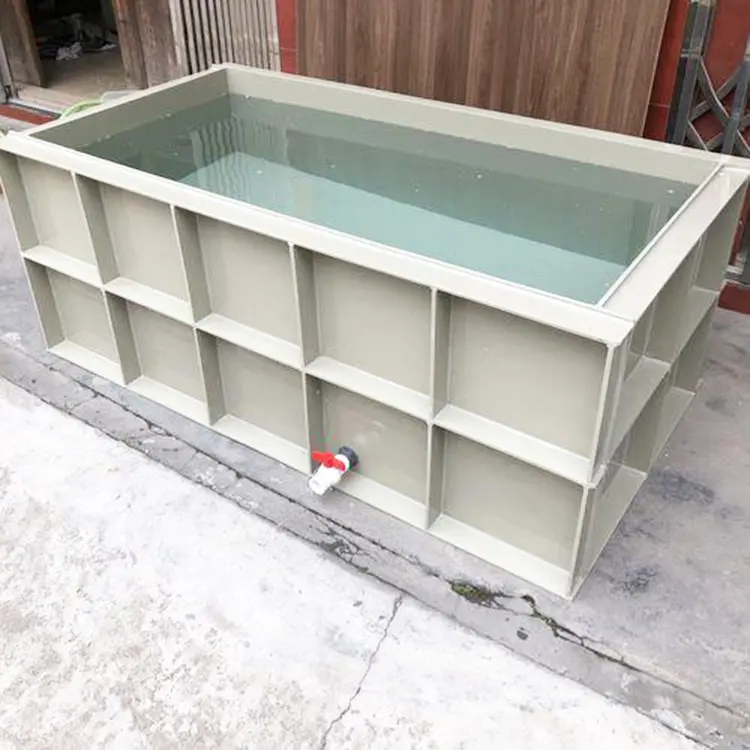 Tanque de plástico PP anti-UV para piscina/aquário de retenção de água com melhor preço
